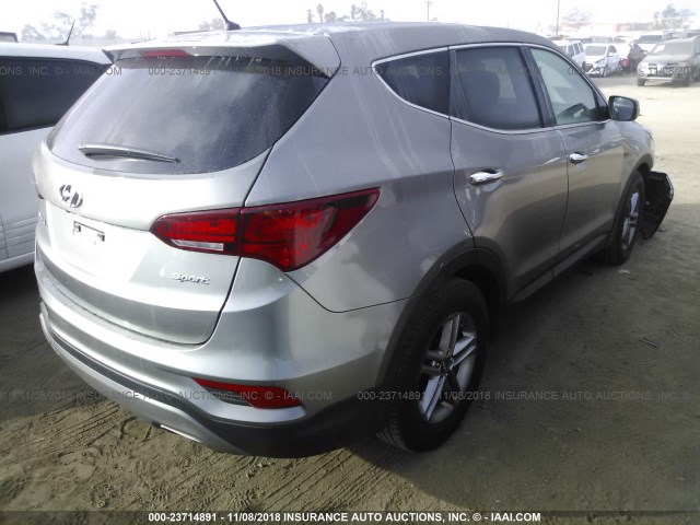 5NMZT3LB9JH072149 - 2018 HYUNDAI SANTA FE SPORT  Champagne photo 4