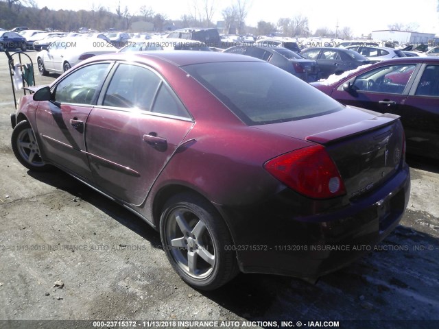 1G2ZH57N494202199 - 2009 PONTIAC G6 GT MAROON photo 3