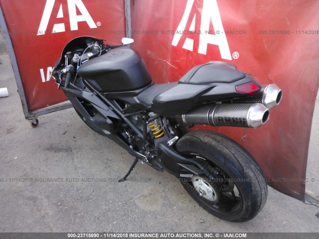 ZDM1XBMV4BB014724 - 2011 DUCATI 848 BLACK photo 3