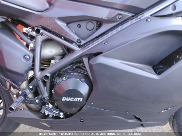 ZDM1XBMV4BB014724 - 2011 DUCATI 848 BLACK photo 8