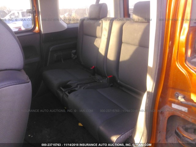 5J6YH28786L021950 - 2006 HONDA ELEMENT EX ORANGE photo 8