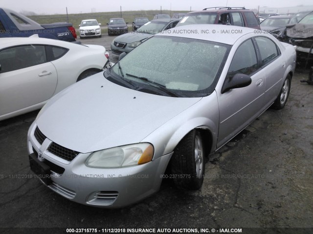 1B3EL46J65N647292 - 2005 DODGE STRATUS SXT SILVER photo 2