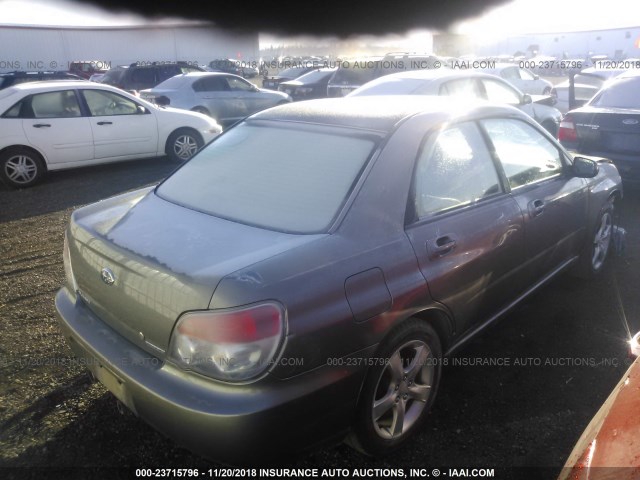 JF1GD67646H514403 - 2006 SUBARU IMPREZA 2.5I SILVER photo 4