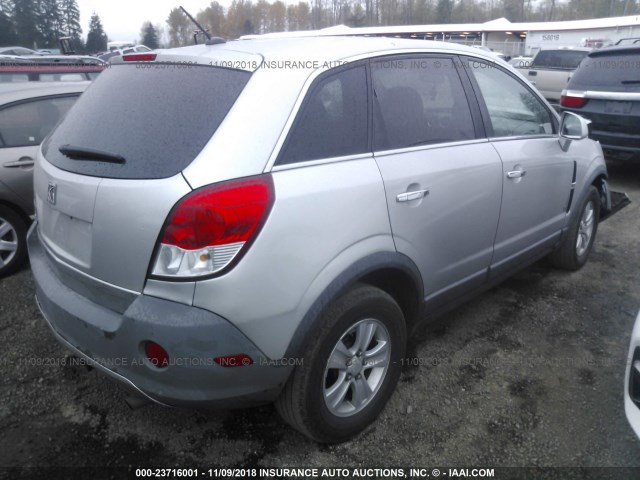 3GSCL33P48S693579 - 2008 SATURN VUE XE SILVER photo 4
