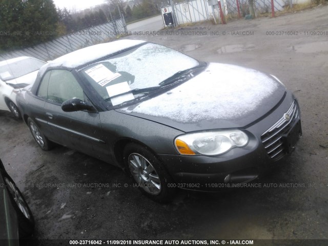 1C3EL65R94N112493 - 2004 CHRYSLER SEBRING LIMITED GRAY photo 1