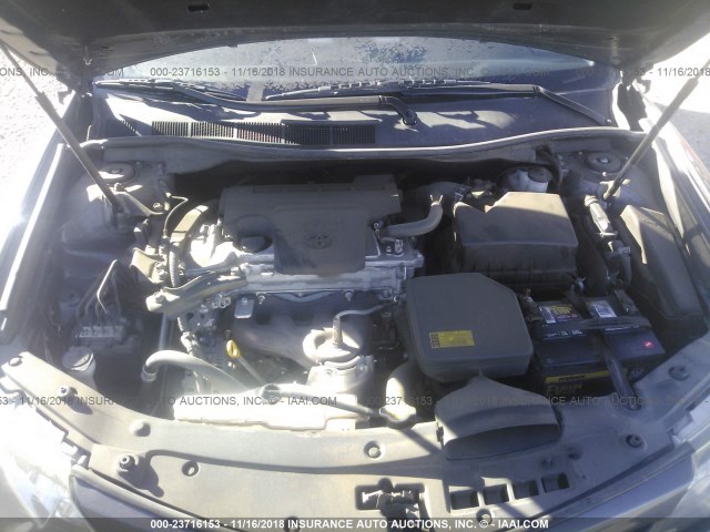 4T1BF1FK8CU054547 - 2012 TOYOTA CAMRY SE/LE/XLE GRAY photo 10