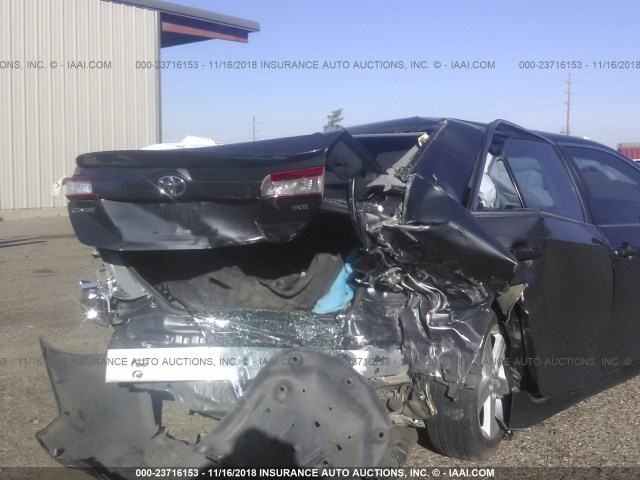 4T1BF1FK8CU054547 - 2012 TOYOTA CAMRY SE/LE/XLE GRAY photo 6