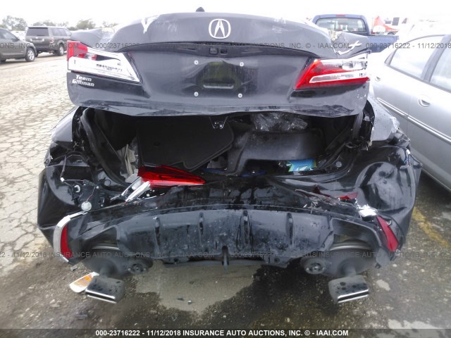 19UUB2F39JA000150 - 2018 ACURA TLX BLACK photo 6