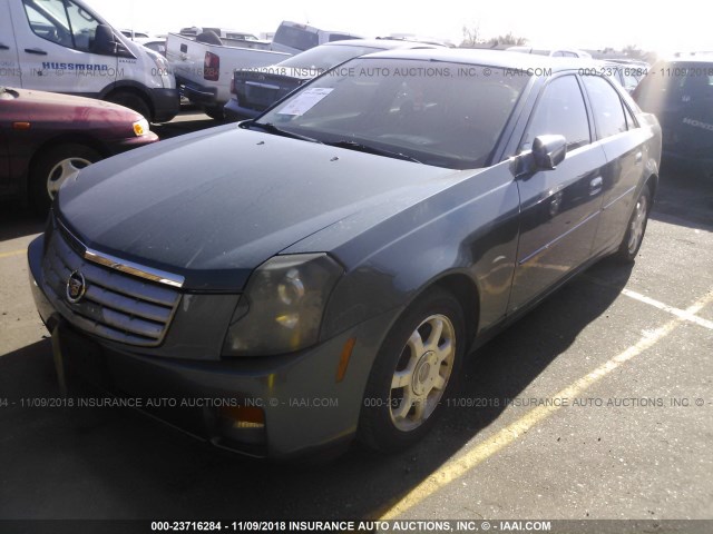 1G6DP567550142627 - 2005 CADILLAC CTS HI FEATURE V6 BURGUNDY photo 2