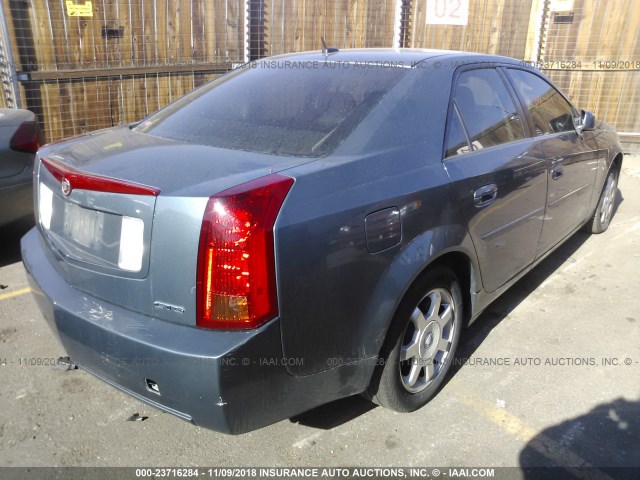 1G6DP567550142627 - 2005 CADILLAC CTS HI FEATURE V6 BURGUNDY photo 4