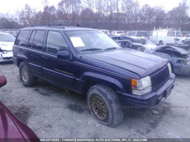 1J4GZ78Y9VC554175 - 1997 JEEP GRAND CHEROKEE LIMITED/ORVIS BLUE photo 1