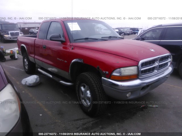 1B7GG22Y3WS505925 - 1998 DODGE DAKOTA RED photo 1