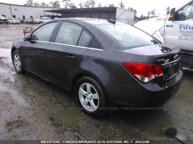 1G1PE5SB9G7152638 - 2016 CHEVROLET CRUZE LIMITED LT GRAY photo 3