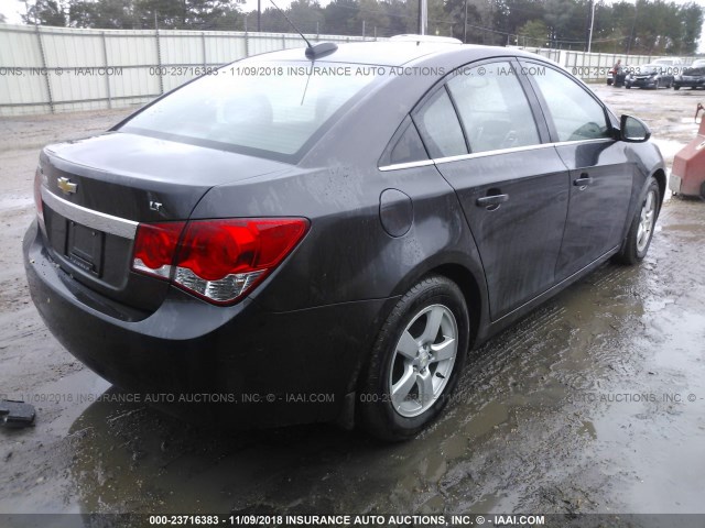 1G1PE5SB9G7152638 - 2016 CHEVROLET CRUZE LIMITED LT GRAY photo 4