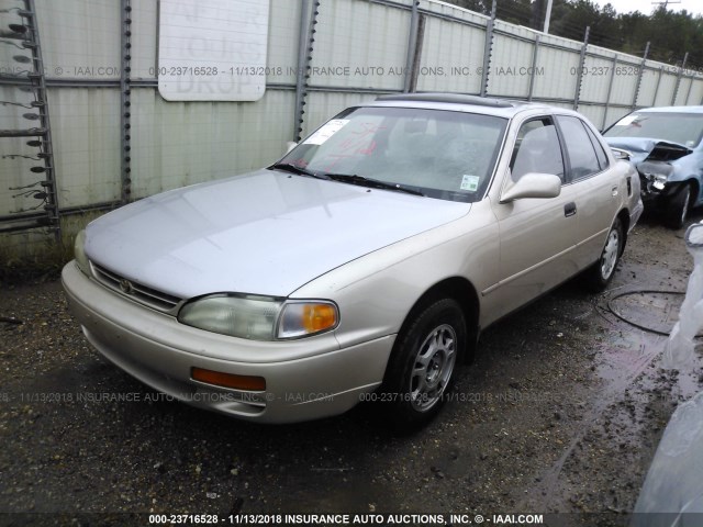 4T1BG12K4TU740541 - 1996 TOYOTA CAMRY DX/LE/XLE GOLD photo 2