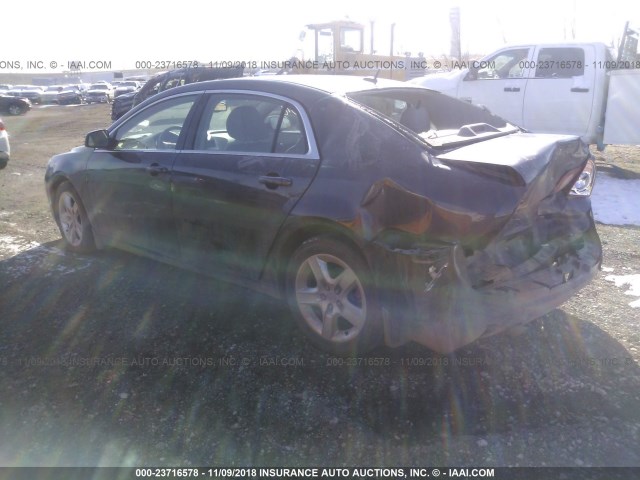 1G1ZB5E18BF257867 - 2011 CHEVROLET MALIBU LS მწვანე ფოტო 3