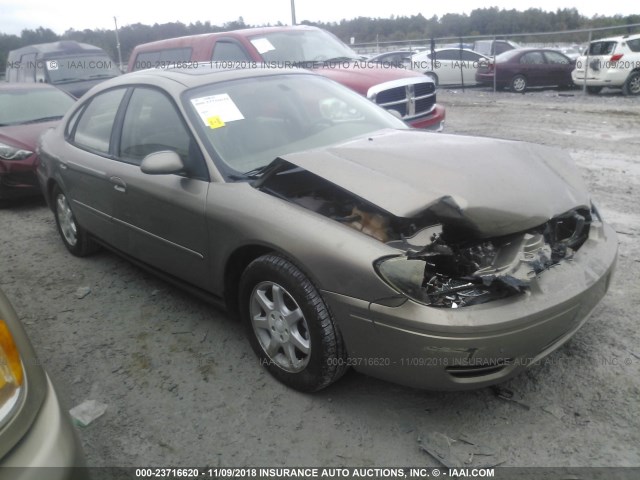 1FAFP56U36A132613 - 2006 FORD TAURUS SEL TAN photo 1