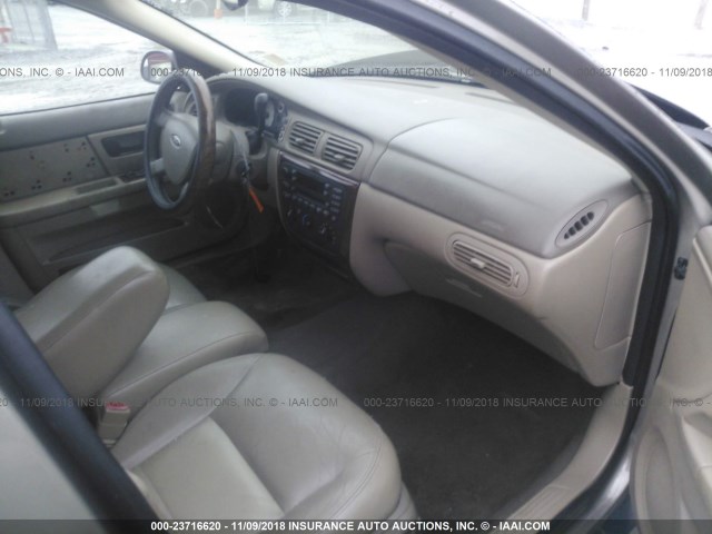 1FAFP56U36A132613 - 2006 FORD TAURUS SEL TAN photo 5