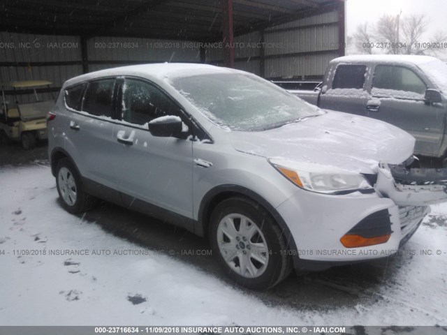 1FMCU0F7XGUB98090 - 2016 FORD ESCAPE S SILVER photo 1