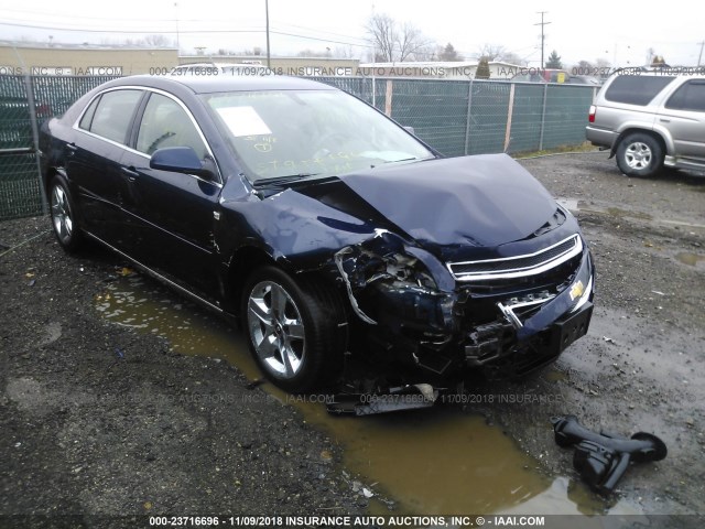 1G1ZH57B38F184162 - 2008 CHEVROLET MALIBU 1LT 蓝色 照片 6