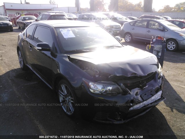 JTKJF5C74D3047182 - 2013 TOYOTA SCION TC შავი ფოტო 1