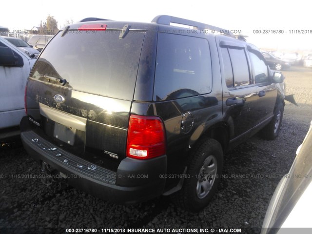 1FMDU72K55ZA58360 - 2005 FORD EXPLORER XLS/XLS SPORT BLACK photo 4
