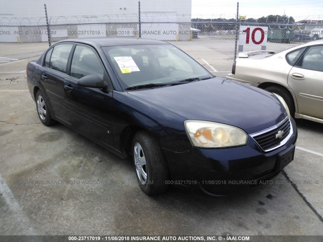 1G1ZS57F27F283140 - 2007 CHEVROLET MALIBU LS 蓝色 照片 1