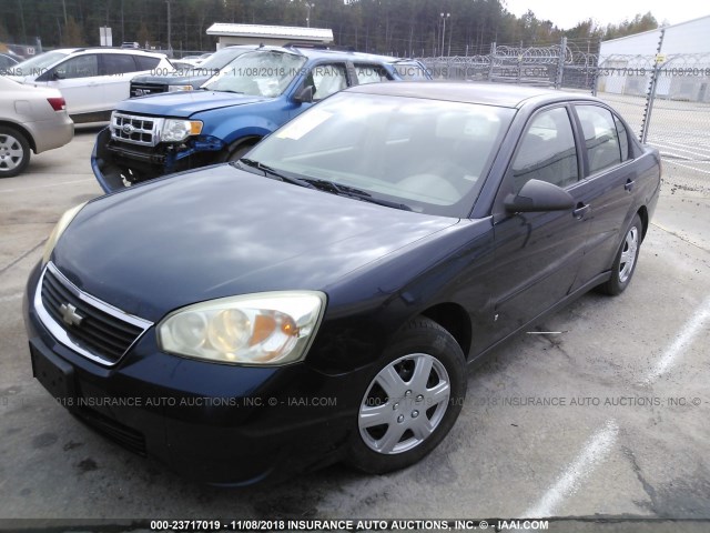 1G1ZS57F27F283140 - 2007 CHEVROLET MALIBU LS 蓝色 照片 2