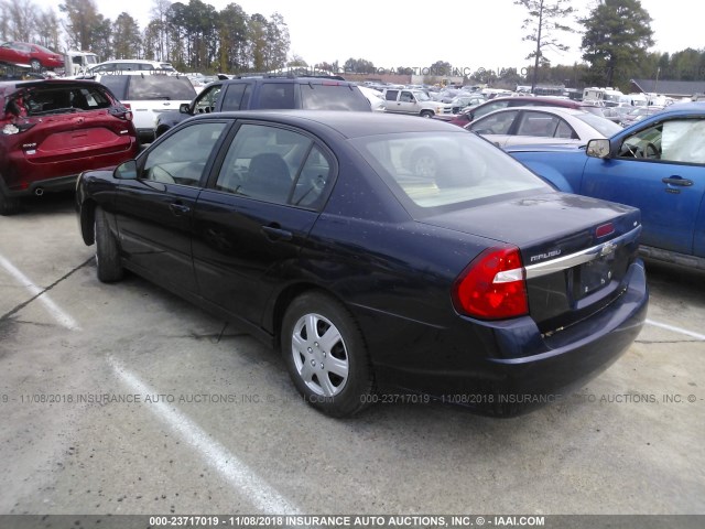 1G1ZS57F27F283140 - 2007 CHEVROLET MALIBU LS 蓝色 照片 3