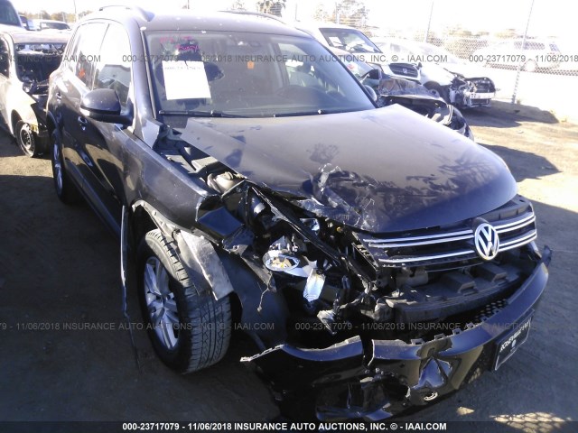 WVGAV7AX4GW525592 - 2016 VOLKSWAGEN TIGUAN S/SE/SEL/R-LINE BLACK photo 1