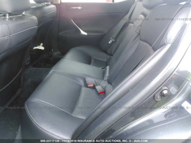 JTHBF5C22A5117079 - 2010 LEXUS IS 250 GRAY photo 8