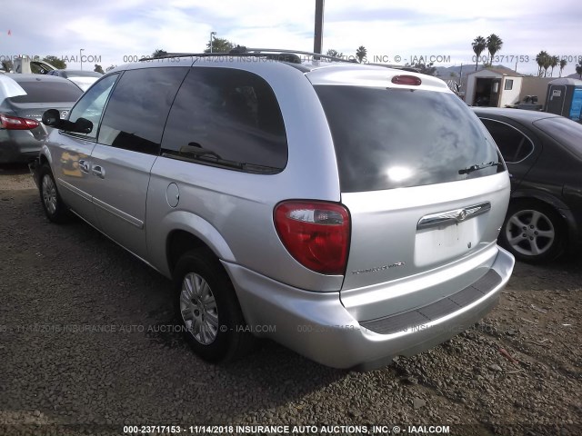 2C4GP44R75R303851 - 2005 CHRYSLER TOWN & COUNTRY LX SILVER photo 3