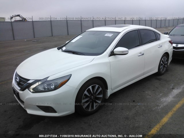 1N4AL3AP0GC266352 - 2016 NISSAN ALTIMA 2.5/S/SV/SL/SR WHITE photo 2