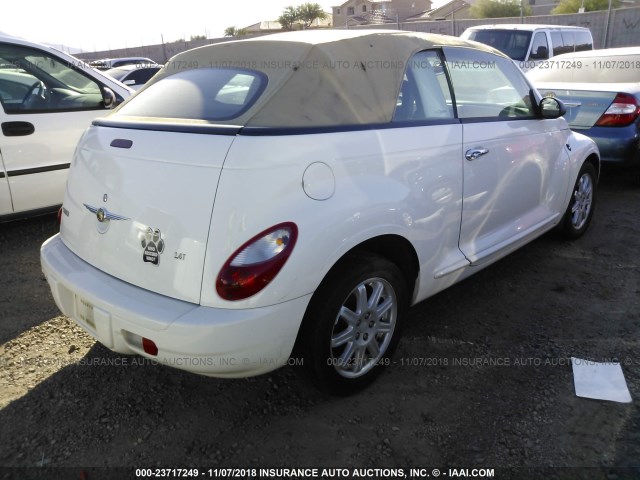 3C3HY55E18T128411 - 2008 CHRYSLER PT CRUISER TOURING WHITE photo 4