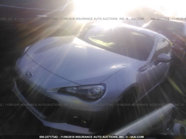 JF1ZCAC16E9603231 - 2014 SUBARU BRZ 2.0 LIMITED SILVER photo 2