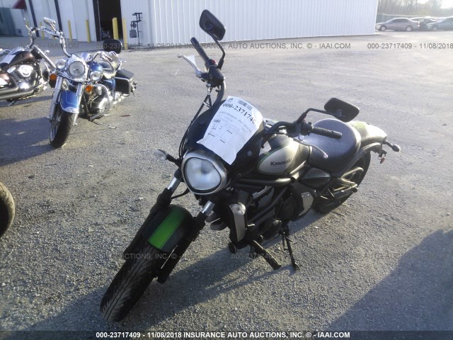 JKAENEB17GDA12124 - 2016 KAWASAKI EN650 B GREEN photo 2