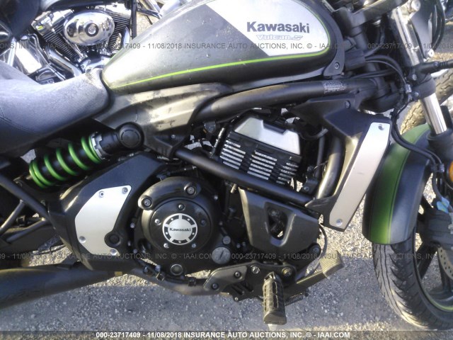 JKAENEB17GDA12124 - 2016 KAWASAKI EN650 B GREEN photo 8