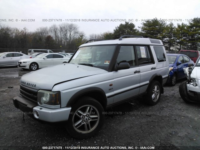 SALTW16473A781084 - 2003 LAND ROVER DISCOVERY II SE SILVER photo 2
