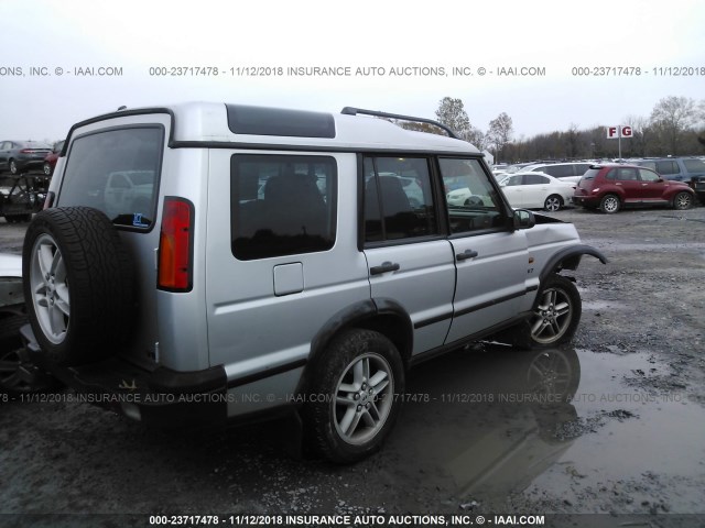 SALTW16473A781084 - 2003 LAND ROVER DISCOVERY II SE SILVER photo 4