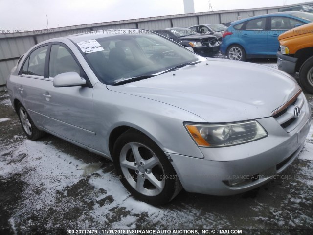 5NPEU46F68H357095 - 2008 HYUNDAI SONATA SE/LIMITED SILVER photo 1