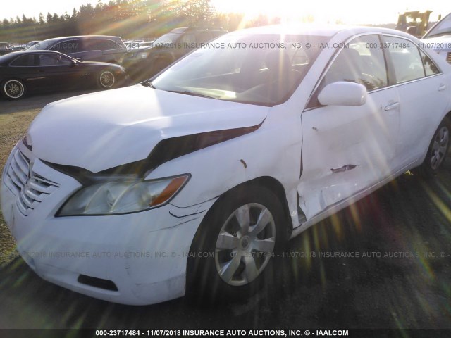 4T1BE46K17U641702 - 2007 TOYOTA CAMRY NEW GENERAT CE/LE/XLE/SE WHITE photo 6