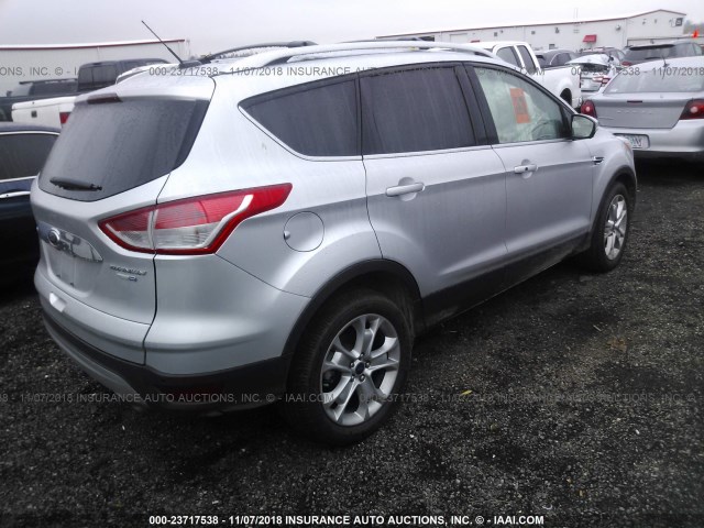 1FMCU9J97FUC64249 - 2015 FORD ESCAPE TITANIUM SILVER photo 4