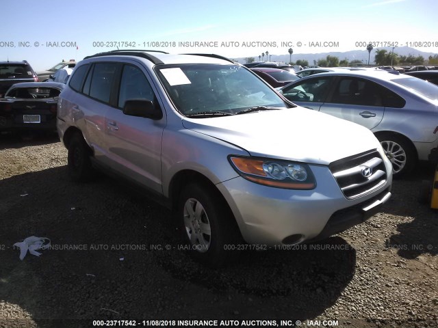 5NMSG13D09H287930 - 2009 HYUNDAI SANTA FE GLS SILVER photo 1