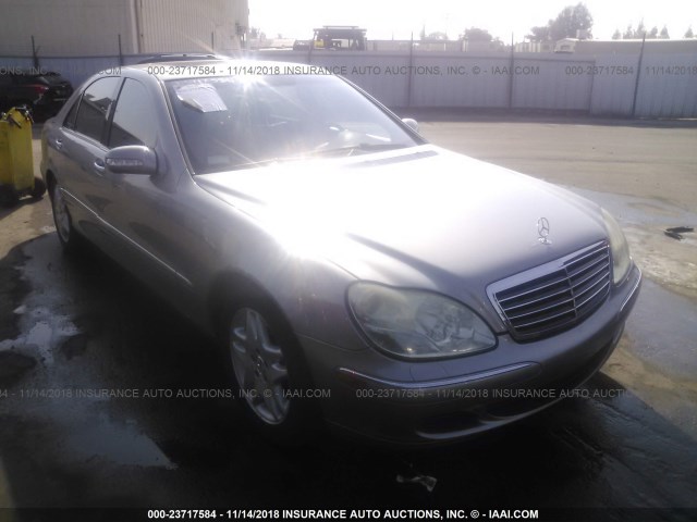 WDBNG70J43A373560 - 2003 MERCEDES-BENZ S 430 GRAY photo 1