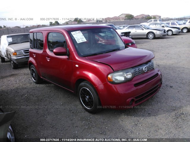 JN8AZ28R39T124899 - 2009 NISSAN CUBE S/SL RED photo 1