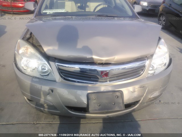 1G8ZS57N07F274803 - 2007 SATURN AURA XE GOLD photo 6