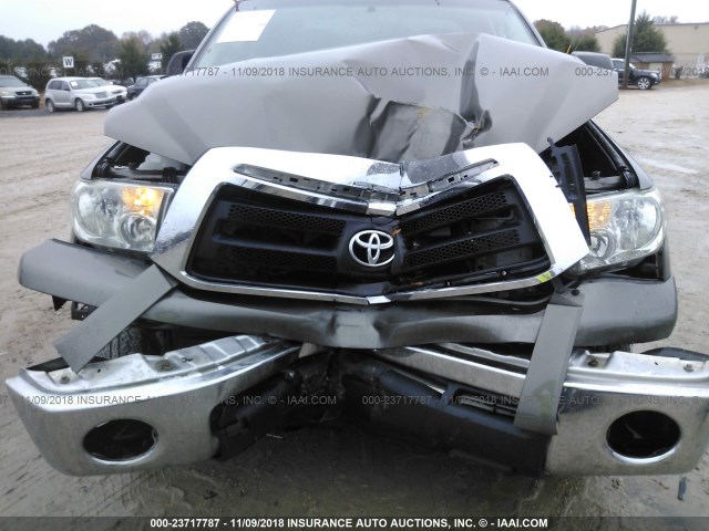 5TFUW5F13CX258375 - 2012 TOYOTA TUNDRA DOUBLE CAB SR5 BROWN photo 6