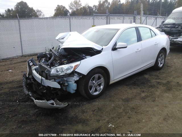 1G11C5SL2FF221923 - 2015 CHEVROLET MALIBU 1LT 白色 照片 2
