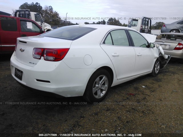 1G11C5SL2FF221923 - 2015 CHEVROLET MALIBU 1LT 白色 照片 4