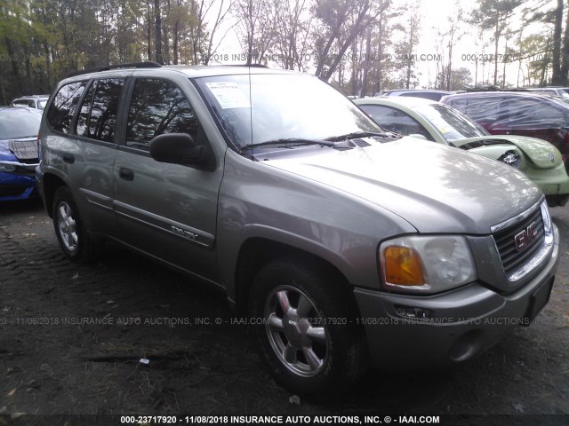 1GKDS13S342319485 - 2004 GMC ENVOY GREEN photo 1